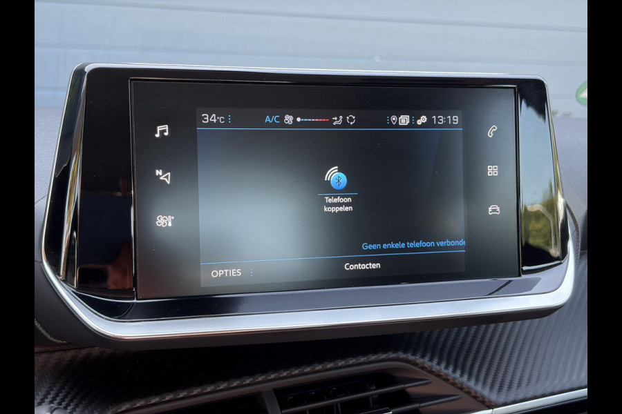 Peugeot 208 1.2 PureTech Blue Lease Active 2e Eigenaar,D-riem vv in 11-2025,Camera,Navi,Carplay,75pk,Clima,Cruise,Rijstrooksensor,Pdc,Lm velgen,N.A.P,Apk tot 11-2027