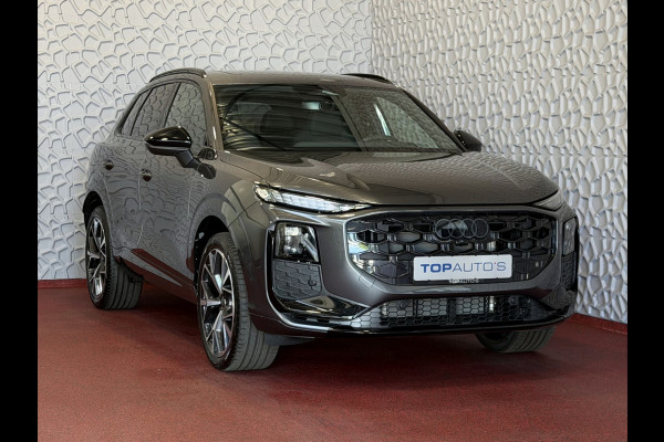 Audi Q3 1.5 e-hybrid |S edition | 272pk | Leer | Pano | Trekhaak | Stoel/Stuur verw | Matrix Led | 20'' Lmv S Line | S-Line | S-edtion