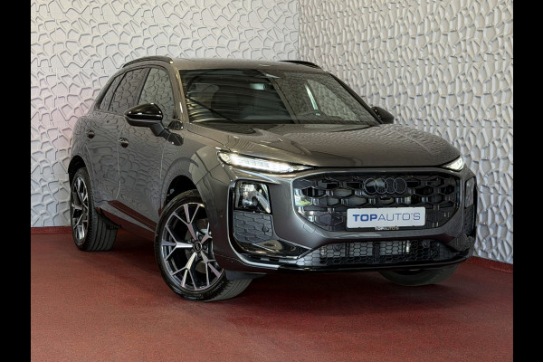 Audi Q3 1.5 e-hybrid |S edition | 272pk | Leer | Pano | Trekhaak | Stoel/Stuur verw | Matrix Led | 20'' Lmv S Line | S-Line | S-edtion