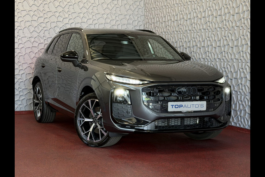 Audi Q3 1.5 e-hybrid |S edition | 272pk | Leer | Pano | Trekhaak | Stoel/Stuur verw | Matrix Led | 20'' Lmv S Line | S-Line | S-edtion