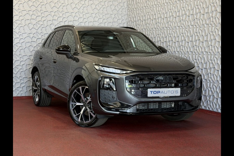Audi Q3 1.5 e-hybrid |S edition | 272pk | Leer | Pano | Trekhaak | Stoel/Stuur verw | Matrix Led | 20'' Lmv S Line | S-Line | S-edtion