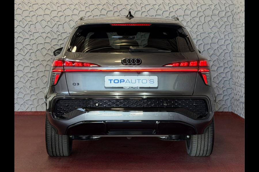 Audi Q3 1.5 e-hybrid |S edition | 272pk | Leer | Pano | Trekhaak | Stoel/Stuur verw | Matrix Led | 20'' Lmv S Line | S-Line | S-edtion