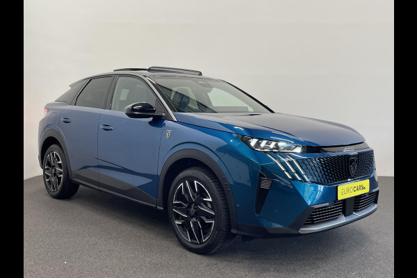 Peugeot 3008 1.2 Hybrid 136 e-DCS Aut. GT Exclusive Panoramadak Nappa leder + elektrische stoelen 360° Camera PDC VA Adaptive Cruise LED Matrix FOCAL Audio