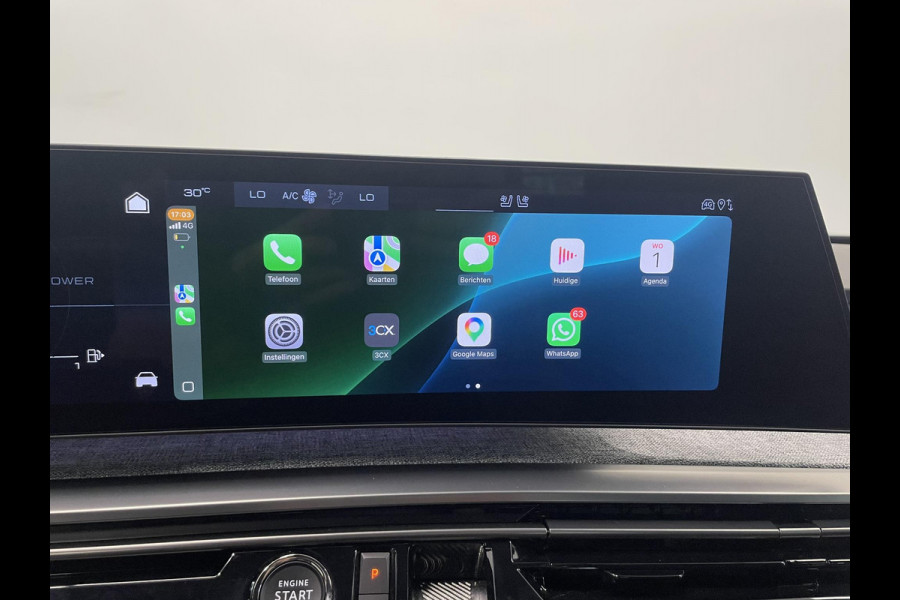 Peugeot 3008 1.2 Hybrid 136 e-DCS Aut. GT Exclusive Panoramadak Nappa leder + elektrische stoelen 360° Camera PDC VA Adaptive Cruise LED Matrix FOCAL Audio