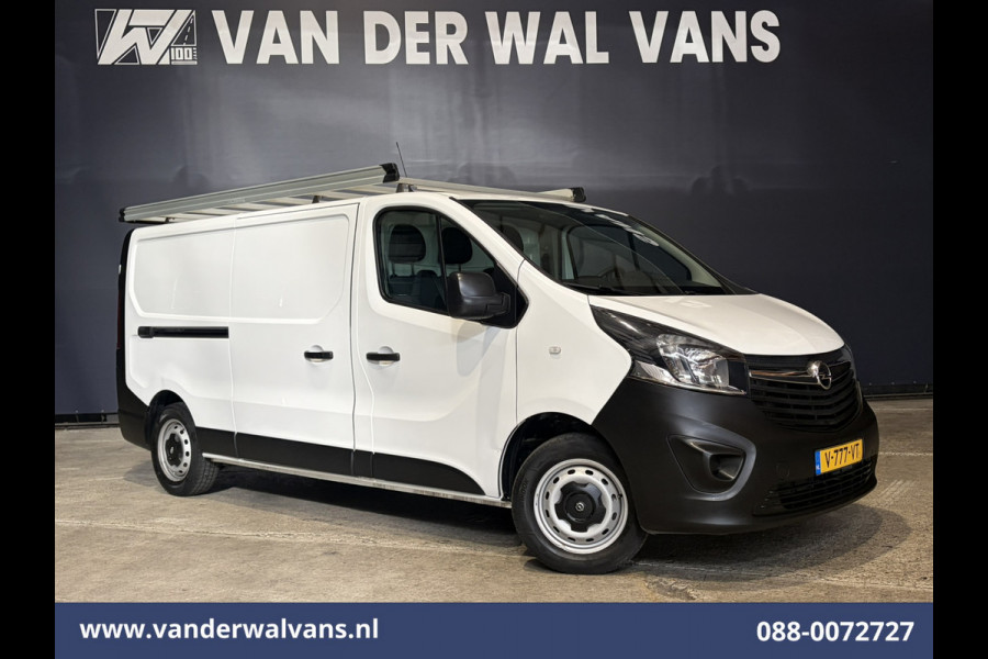 Opel Vivaro 1.6 CDTI 122pk L2H1 Euro6 Airco | Navigatie | Imperiaal | Trekhaak | LED | Cruisecontrol Parkeersensoren, Bijrijdersbank