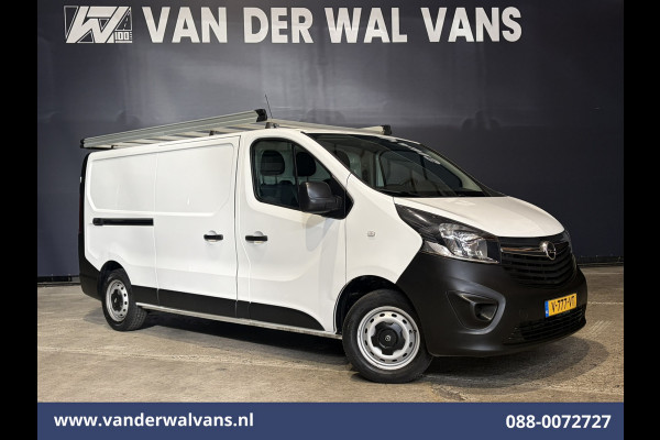 Opel Vivaro 1.6 CDTI 122pk L2H1 Euro6 Airco | Navigatie | Imperiaal | Trekhaak | LED | Cruisecontrol Parkeersensoren, Bijrijdersbank