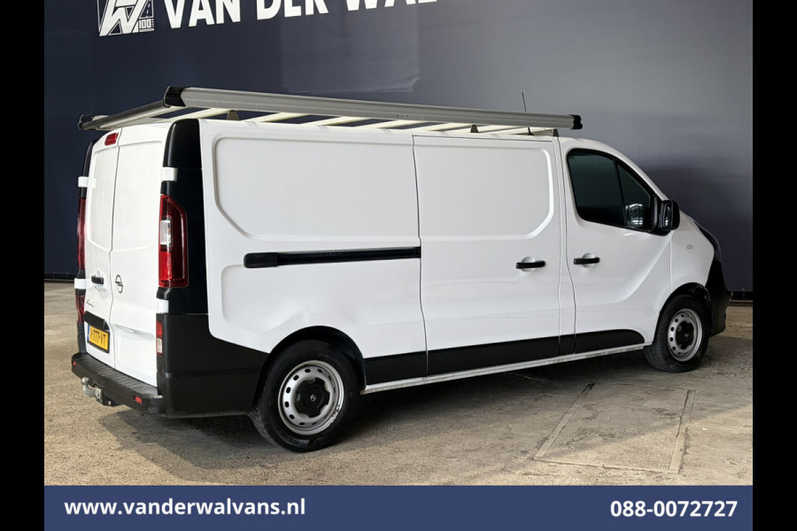 Opel Vivaro 1.6 CDTI 122pk L2H1 Euro6 Airco | Navigatie | Imperiaal | Trekhaak | LED | Cruisecontrol Parkeersensoren, Bijrijdersbank