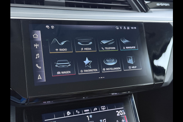Audi e-tron 55 Quattro 408pk 95kWh SOH 92% Luchtvering LED Navi Ecc Edition Cruise Control Pdc Elek.Achterklep Lmv 19" Virtual Cockpit Led Isofix DAB Bluetooth 1e Eigenaar Origineel Nederlandse Auto Dealeronderhouden