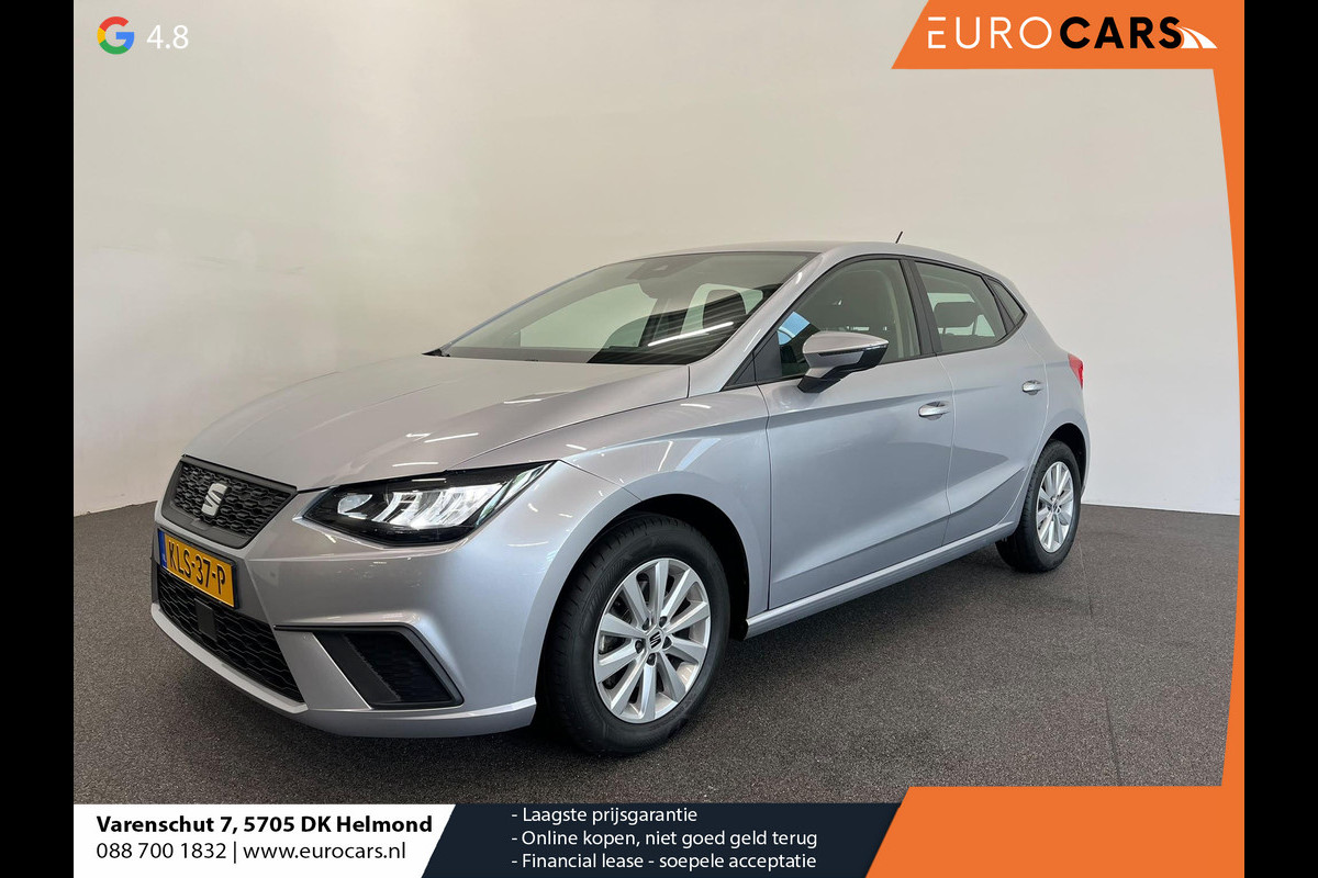 Seat Ibiza 1.0 TSI 110 pk DSG Urban Silver Full LED Navi 9,2 inch CarPlay Climatronic PDC Cruise Lane Assist Front Assist DAB+ 15 inch LMV