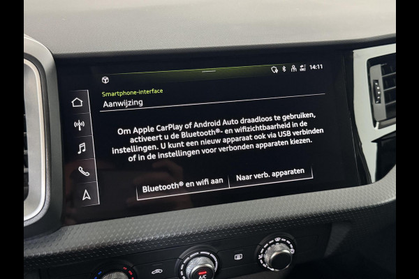 Audi A1 Sportback 30 TFSI 110pk Pro Line Navigatie MMi plus Airco Cruise control Instap verlichting Sportstoelen Lichtmetalen velgen