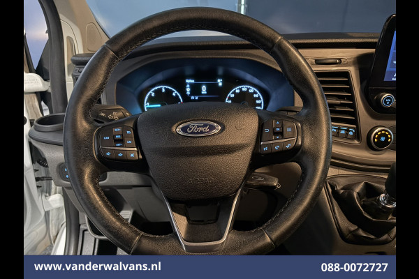 Ford Transit Custom 2.0 TDCI 108pk L1H1 Euro6 Airco | Camera | Apple Carplay | LED | Cruisecontrol | 2500kg Trekhaak Android Auto, Verwarmde voorruit, Parkeersensoren, Bijrijdersbank