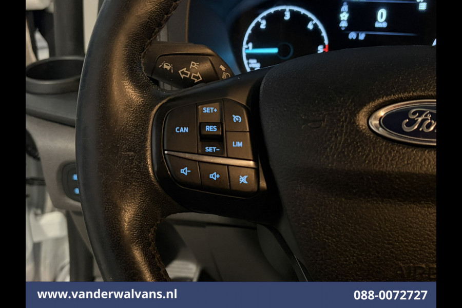 Ford Transit Custom 2.0 TDCI 108pk L1H1 Euro6 Airco | Camera | Apple Carplay | LED | Cruisecontrol | 2500kg Trekhaak Android Auto, Verwarmde voorruit, Parkeersensoren, Bijrijdersbank