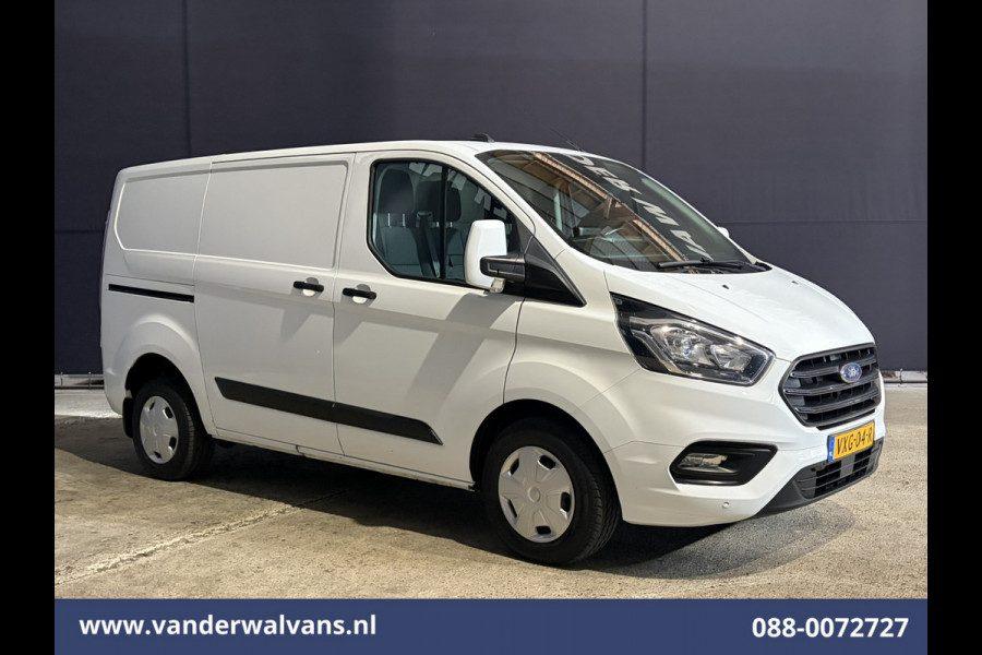 Ford Transit Custom 2.0 TDCI 108pk L1H1 Euro6 Airco | Camera | Apple Carplay | LED | Cruisecontrol | 2500kg Trekhaak Android Auto, Verwarmde voorruit, Parkeersensoren, Bijrijdersbank