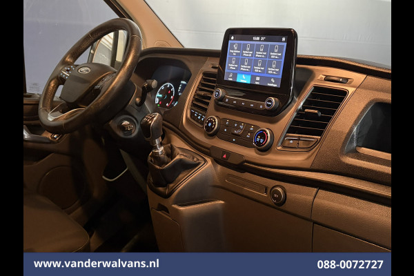 Ford Transit Custom 2.0 TDCI 108pk L1H1 Euro6 Airco | Camera | Apple Carplay | LED | Cruisecontrol | 2500kg Trekhaak Android Auto, Verwarmde voorruit, Parkeersensoren, Bijrijdersbank