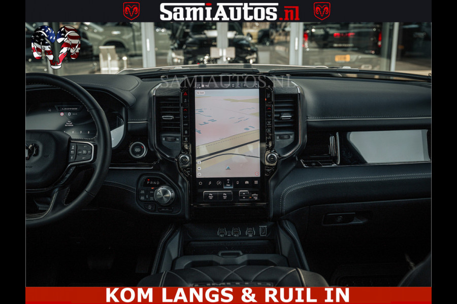 Dodge Ram LIMITED 2026 5.7 V8 HEMI | MAXIMAAL UITGERUST | NETTO PRIJS EXCL BPM / BTW | DUBBELE CABINE | 5 PERSOONS | DC | Allernieuwste Limited uitvoering – volledig uitgerust met alle opties, inclusief MWK en normale laadbak.