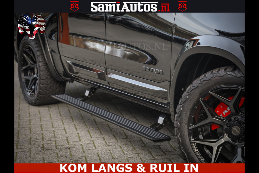 Dodge Ram LIMITED 2026 5.7 V8 HEMI | MAXIMAAL UITGERUST | NETTO PRIJS EXCL BPM / BTW | DUBBELE CABINE | 5 PERSOONS | DC | Allernieuwste Limited uitvoering – volledig uitgerust met alle opties, inclusief MWK en normale laadbak.