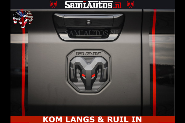 Dodge Ram LIMITED 2026 5.7 V8 HEMI | MAXIMAAL UITGERUST | NETTO PRIJS EXCL BPM / BTW | DUBBELE CABINE | 5 PERSOONS | DC | Allernieuwste Limited uitvoering – volledig uitgerust met alle opties, inclusief MWK en normale laadbak.