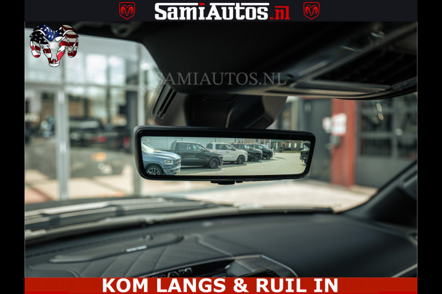 Dodge Ram LIMITED 2026 5.7 V8 HEMI | MAXIMAAL UITGERUST | NETTO PRIJS EXCL BPM / BTW | DUBBELE CABINE | 5 PERSOONS | DC | Allernieuwste Limited uitvoering – volledig uitgerust met alle opties, inclusief MWK en normale laadbak.