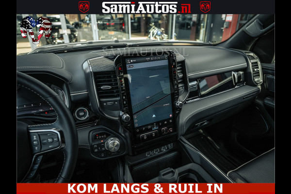 Dodge Ram LIMITED 2026 5.7 V8 HEMI | MAXIMAAL UITGERUST | NETTO PRIJS EXCL BPM / BTW | DUBBELE CABINE | 5 PERSOONS | DC | Allernieuwste Limited uitvoering – volledig uitgerust met alle opties, inclusief MWK en normale laadbak.