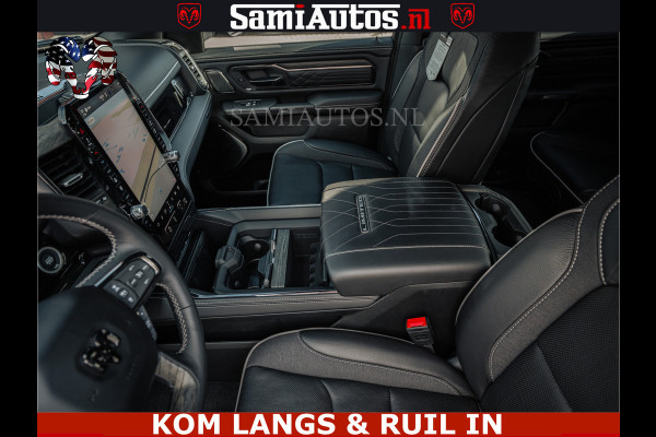 Dodge Ram LIMITED 2026 5.7 V8 HEMI | MAXIMAAL UITGERUST | NETTO PRIJS EXCL BPM / BTW | DUBBELE CABINE | 5 PERSOONS | DC | Allernieuwste Limited uitvoering – volledig uitgerust met alle opties, inclusief MWK en normale laadbak.