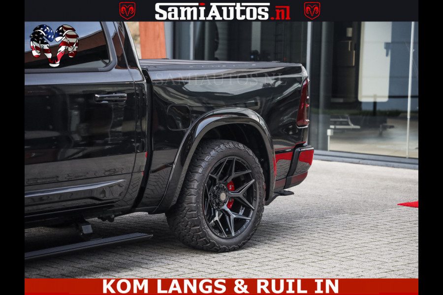 Dodge Ram LIMITED 2026 5.7 V8 HEMI | MAXIMAAL UITGERUST | NETTO PRIJS EXCL BPM / BTW | DUBBELE CABINE | 5 PERSOONS | DC | Allernieuwste Limited uitvoering – volledig uitgerust met alle opties, inclusief MWK en normale laadbak.