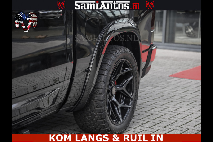 Dodge Ram LIMITED 2026 5.7 V8 HEMI | MAXIMAAL UITGERUST | NETTO PRIJS EXCL BPM / BTW | DUBBELE CABINE | 5 PERSOONS | DC | Allernieuwste Limited uitvoering – volledig uitgerust met alle opties, inclusief MWK en normale laadbak.