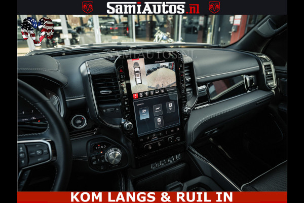 Dodge Ram LIMITED 2026 5.7 V8 HEMI | MAXIMAAL UITGERUST | NETTO PRIJS EXCL BPM / BTW | DUBBELE CABINE | 5 PERSOONS | DC | Allernieuwste Limited uitvoering – volledig uitgerust met alle opties, inclusief MWK en normale laadbak.