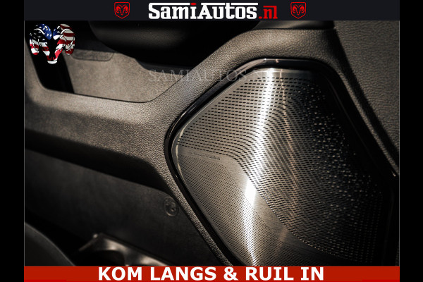 Dodge Ram LIMITED 2026 5.7 V8 HEMI | MAXIMAAL UITGERUST | NETTO PRIJS EXCL BPM / BTW | DUBBELE CABINE | 5 PERSOONS | DC | Allernieuwste Limited uitvoering – volledig uitgerust met alle opties, inclusief MWK en normale laadbak.