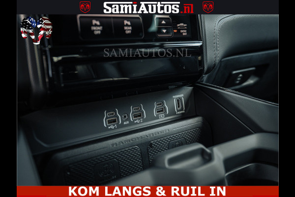 Dodge Ram LIMITED 2026 5.7 V8 HEMI | MAXIMAAL UITGERUST | NETTO PRIJS EXCL BPM / BTW | DUBBELE CABINE | 5 PERSOONS | DC | Allernieuwste Limited uitvoering – volledig uitgerust met alle opties, inclusief MWK en normale laadbak.