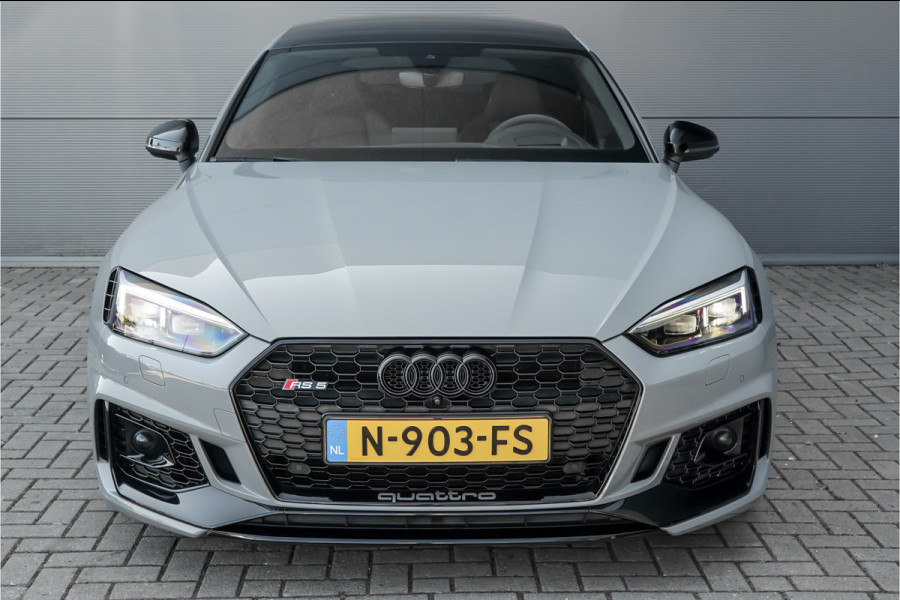 Audi RS5 Sportback 2.9 TFSI Quattro Pano Nardo RS Stoelen HUD ACC Black Optiek Sportuitlaat