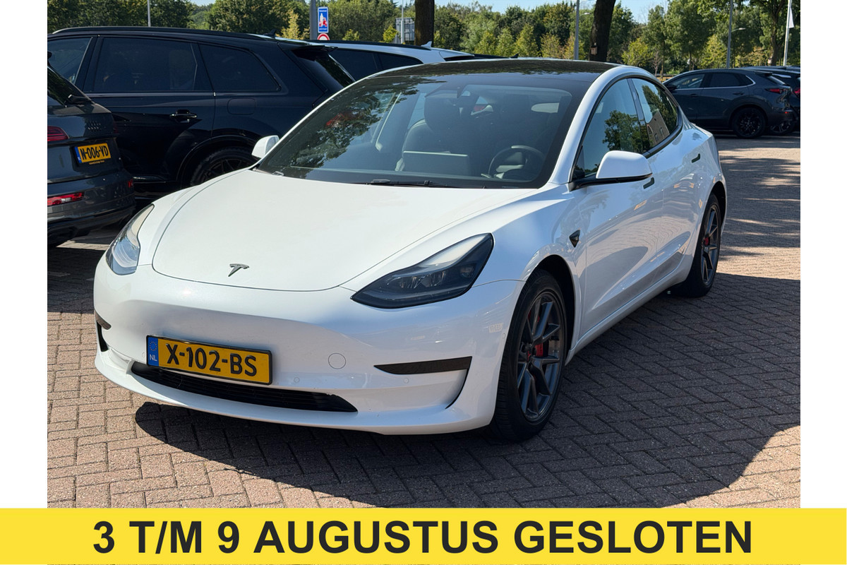 Tesla Model 3 Standard RWD Plus 60 kWh / SOH 93,5% / FACELIFT / Autopilot / Panoramadak / Camera / Leder / 19'' / Leder / Premium Audio / Warmtepomp