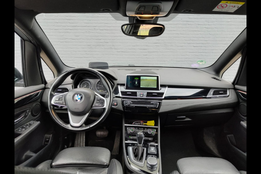 BMW 2 Serie Gran Tourer 218i Automaat 7-Persoons Leder Camera Navi Sport-Line Ecc Head-Up Display Stoelverwarming Pdc High Executive Lmv Bluetooth Elek.Achterklep Led Origineel Nederlandse Auto