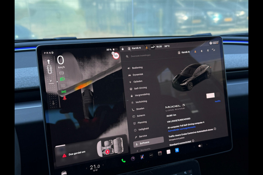 Tesla Model 3 Premium Long Range RWD 78 kWh TAXI RIJKLAAR INCL CABMAN METER