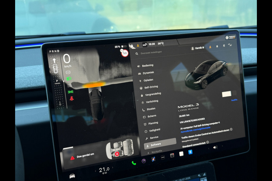Tesla Model 3 Premium Long Range RWD 78 kWh TAXI RIJKLAAR INCL CABMAN METER