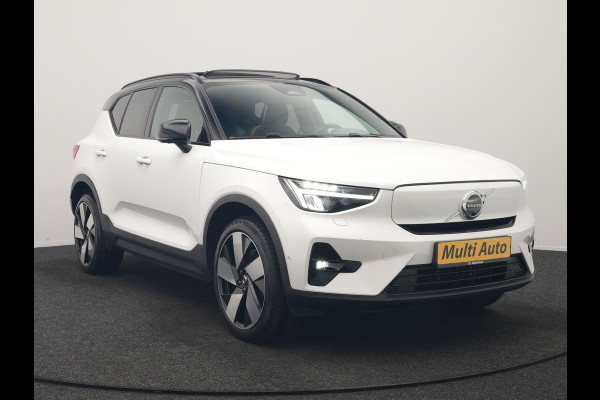 Volvo XC40 Recharge Ultimate 70 kWh 232pk Dealer O.H | Panodak | Adaptive Cruise | Harman / Kardon | 360 Camera | Alcantara Sportstoelen Memory & Verwarmd | Apple Carplay | Keyless | Stuurverwarming | BLIS | Google Assistant & Maps | Virtual | Navigatie | DAB | 20"L.M | Plug In Hybrid |