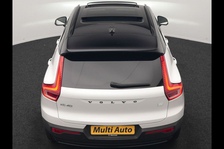 Volvo XC40 Recharge Ultimate 70 kWh 232pk Dealer O.H | Panodak | Adaptive Cruise | Harman / Kardon | 360 Camera | Alcantara Sportstoelen Memory & Verwarmd | Apple Carplay | Keyless | Stuurverwarming | BLIS | Google Assistant & Maps | Virtual | Navigatie | DAB | 20"L.M | Plug In Hybrid |