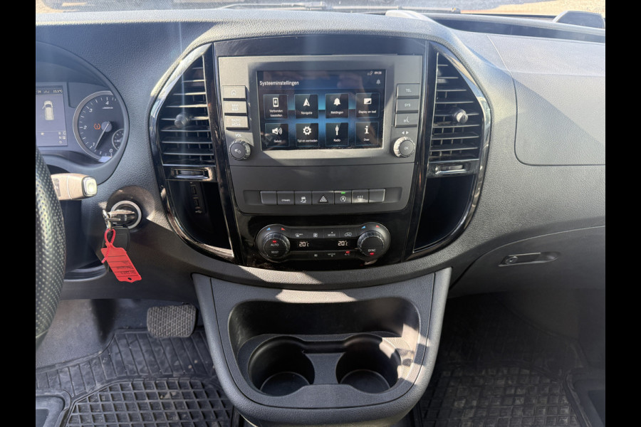 Mercedes-Benz Vito 119 1.9 CDI L2H1 190pk Automaat LED Dubbele Schuif Cruise control Climate control Trekhaak Carplay Parkeersensoren v+a