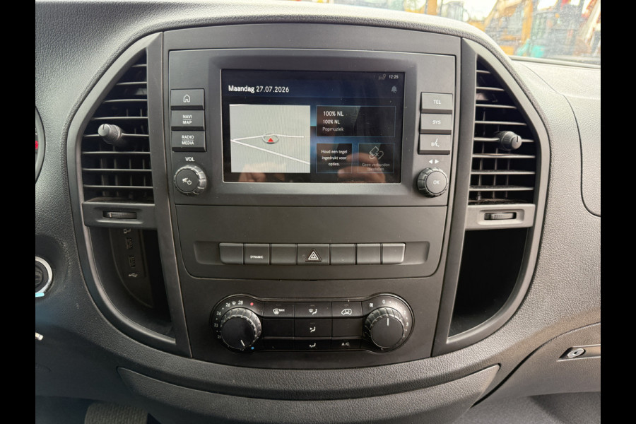 Mercedes-Benz eVito eVito 112 66kWh L2 280km WLTP 95,6% (SOH) 80KW Snelladen Climate Control Apple Carplay Stoelverwarming