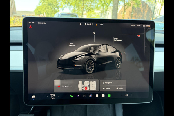 Tesla Model Y Long Range AWD 75 kWh SOH 98% | 20 INCH | TESLA FABRIEKSGARANTIE T/M 03-2028 OF 80.000 KM | TESLA FABRIEKSGARANTIE HOOGVOLTACCU & AANDRIJFLIJN T/M 03-2032 OF 192.000 KM |