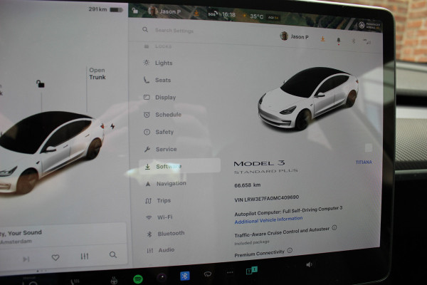 Tesla Model 3 Standard RWD Plus 60 kWh / SOH 93,5% / FACELIFT / Autopilot / Panoramadak / Camera / Leder / 19'' / Leder / Premium Audio / Warmtepomp