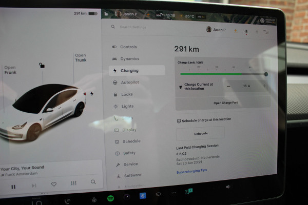 Tesla Model 3 Standard RWD Plus 60 kWh / SOH 93,5% / FACELIFT / Autopilot / Panoramadak / Camera / Leder / 19'' / Leder / Premium Audio / Warmtepomp