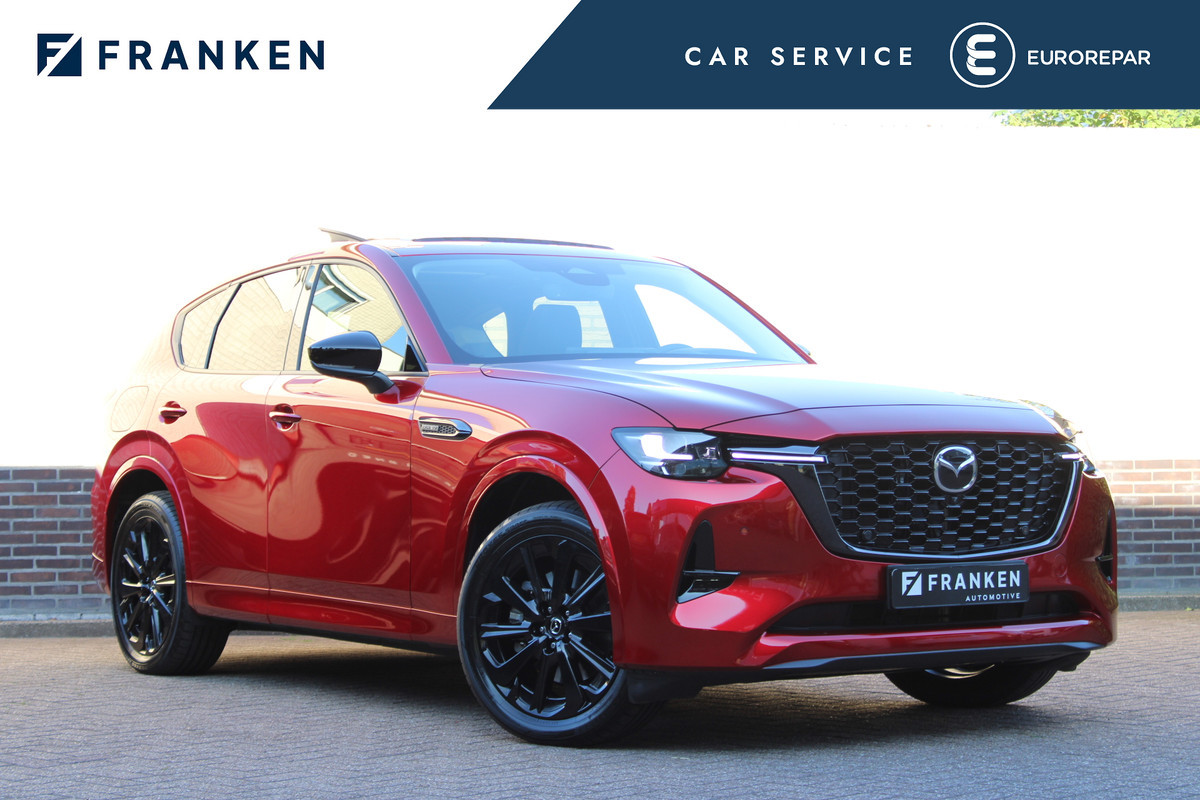 Mazda CX-60 2.5 e-SkyActiv PHEV Homura Panoramadak | Trekhaak | BOSE | Leder | 360 Camera | Blis