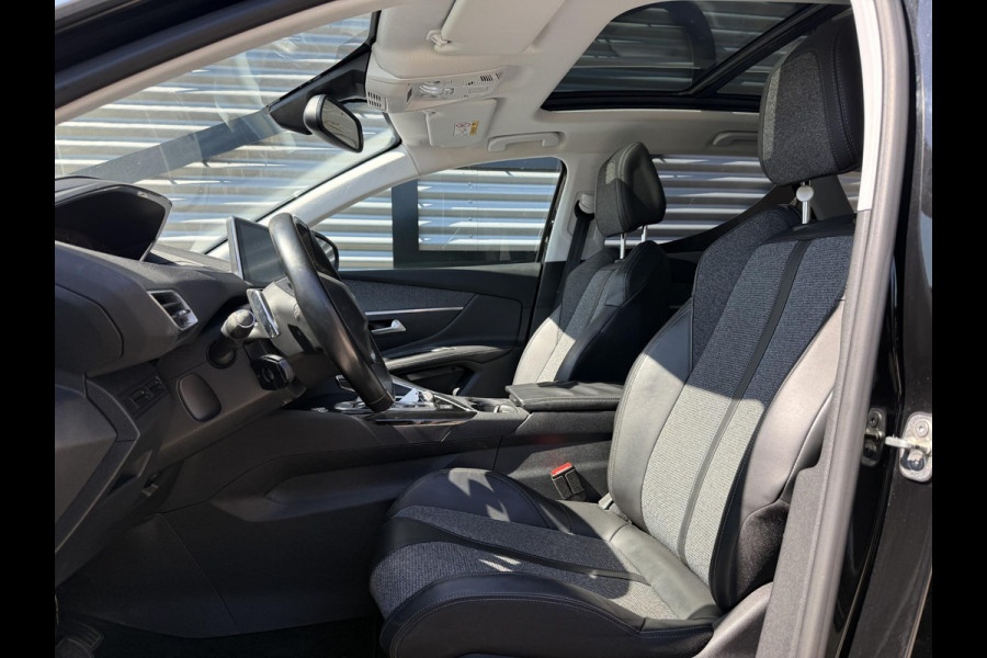 Peugeot 3008 1.2 PureTech Allure 2e Eigenaar|Schuifdak|Camera|Carplay|Clima|Trekhaak|i-Cockpit|Cruise|Elek Ramen|LM Velgen|PDC V+A|D-riem vv in 2024|Stoelverwarming|Nieuwe APK bij aflevering