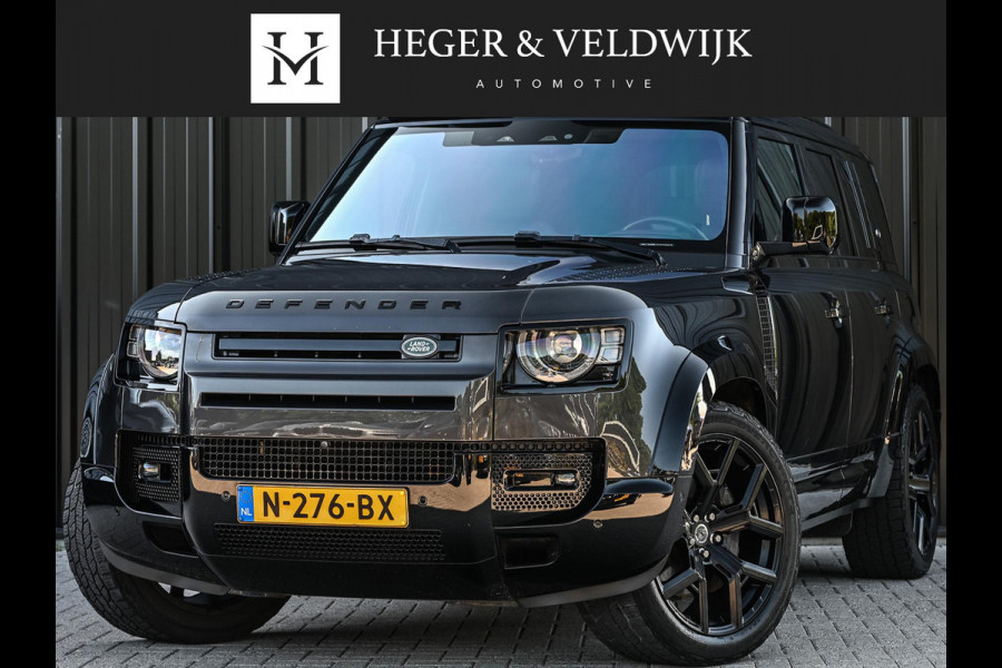 Land Rover Defender 110 2.0 P400e 110 HSE Urban | NL-Auto | Panoramadak | Meridian Sound | 360 Camera | Luchtvering | Stoelverwarming + Ventilatie | Adaptive Cruise Control | Trekhaak |