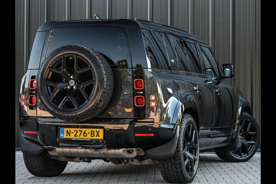 Land Rover Defender 110 2.0 P400e 110 HSE Urban | NL-Auto | Panoramadak | Meridian Sound | 360 Camera | Luchtvering | Stoelverwarming + Ventilatie | Adaptive Cruise Control | Trekhaak |