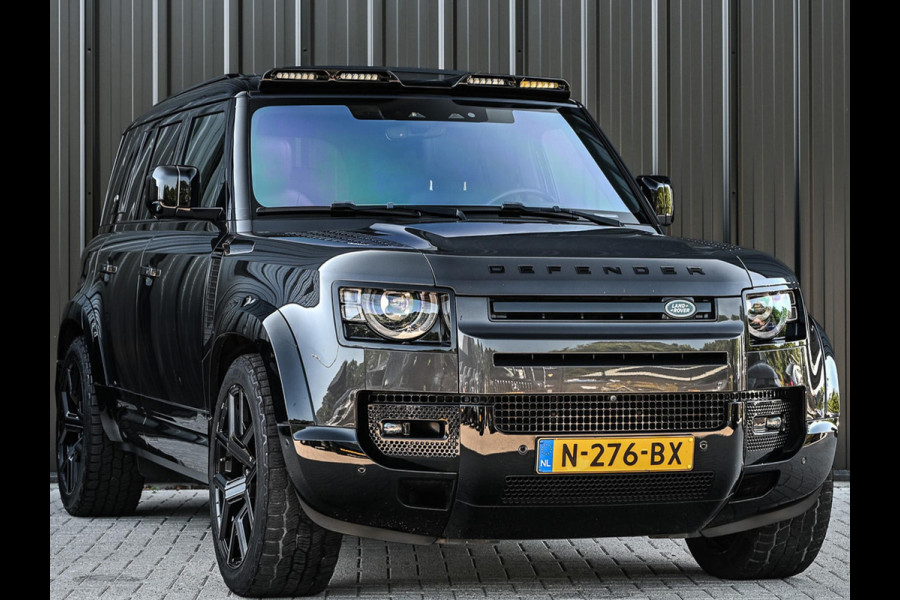 Land Rover Defender 110 2.0 P400e 110 HSE Urban | NL-Auto | Panoramadak | Meridian Sound | 360 Camera | Luchtvering | Stoelverwarming + Ventilatie | Adaptive Cruise Control | Trekhaak |