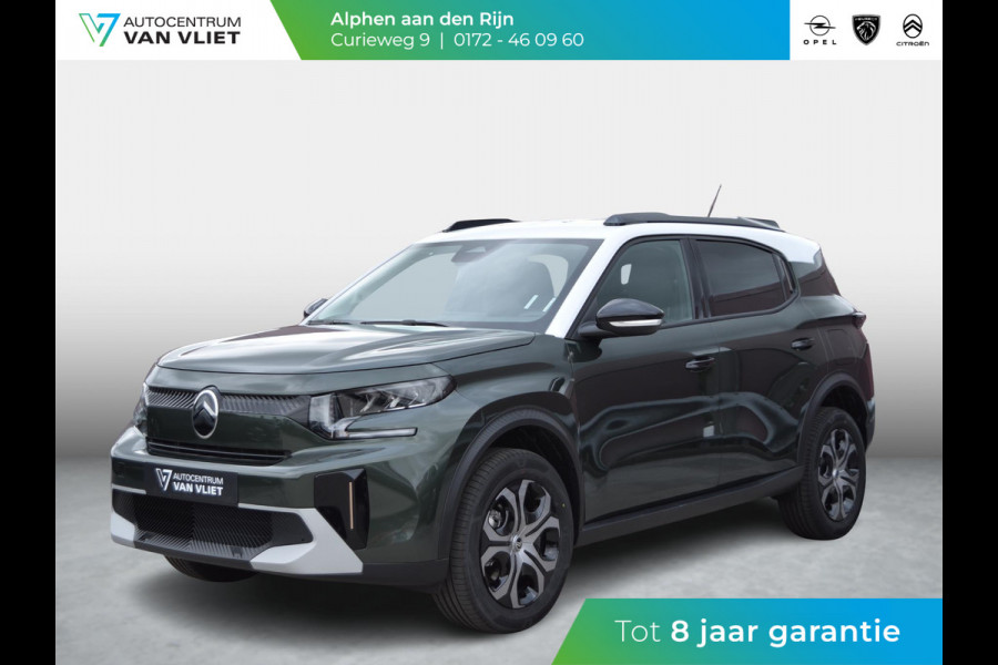 Citroën C3 Aircross 1.2 Hybrid 145pk Plus | 7 STOELEN | PARKEERSENSOREN MET CAMERA | CLIMATE CONTROL | WIT DAK | CARPLAY |