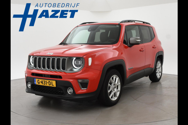Jeep Renegade 1.0T LIMITED + PANORAMA | TREKHAAK | LEDER | ADAPTIVE CRUISE | STOEL/STUURVERW. | LED