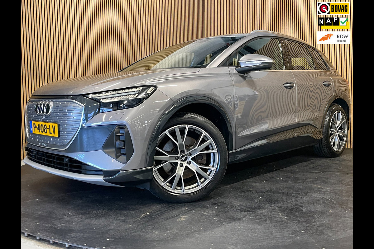 Audi Q4 e-tron 40 Advanced edition 77 kWh|88%SOH|20''LMV|ACC|APPLE CARPLAY|STOELVERWARMING|NAVIGATIE|NL-AUTO|NAP|1e EIG|INCL. BTW|