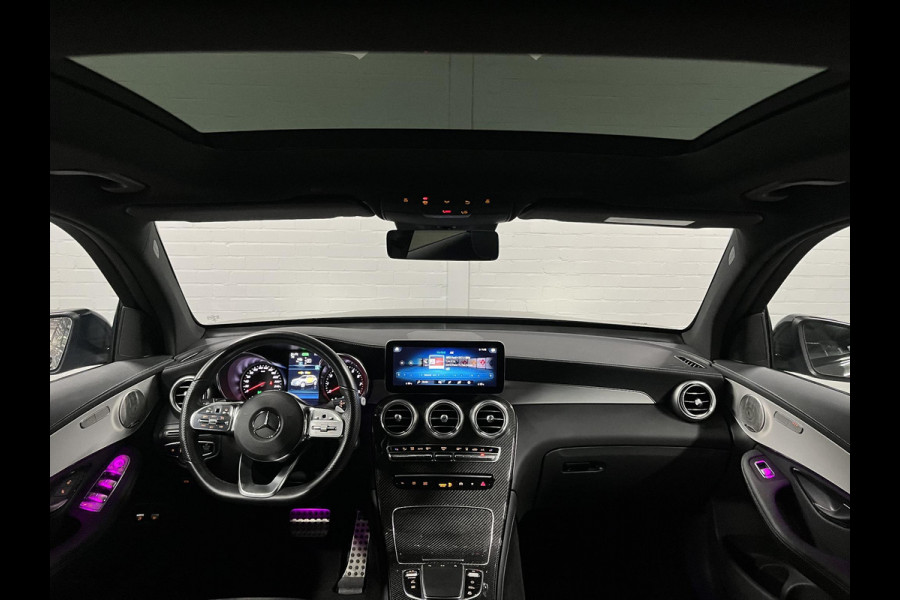 Mercedes-Benz GLC 300e 4MATIC AMG-line Trekhaak | Burmester | Open dak | Stoelverwarming | Carplay | Cruise control | Achteruitrij camera